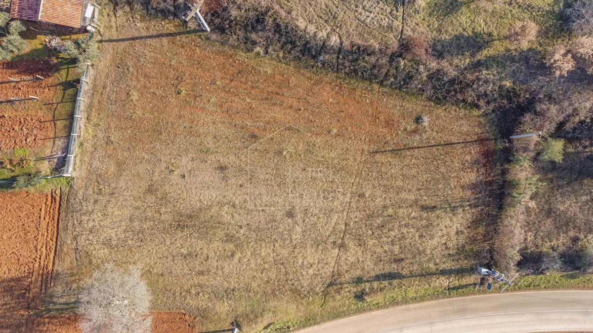 Parenzo, dintorni, terreno edificabile con vista aperta