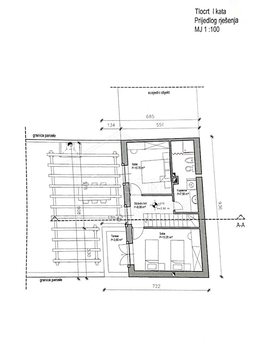 Bale/Valle terreno edificabile con progetto