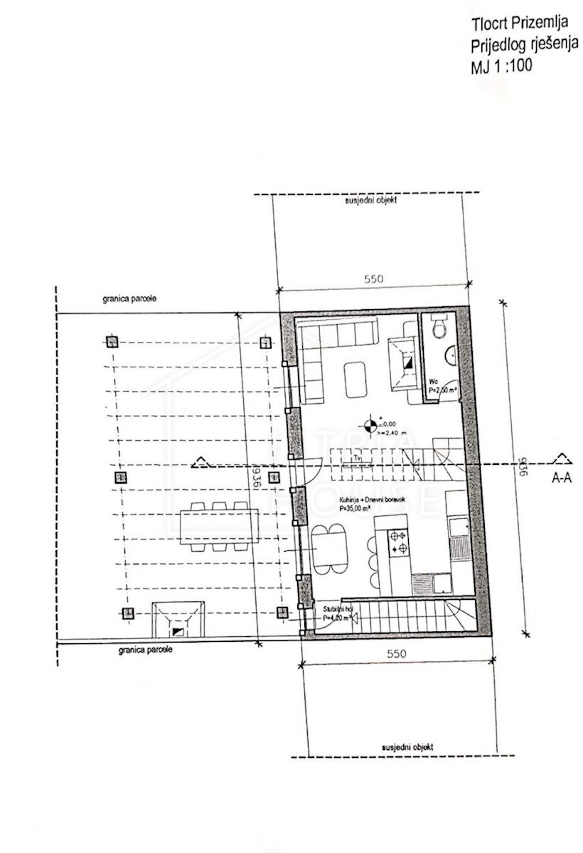 Bale/Valle terreno edificabile con progetto