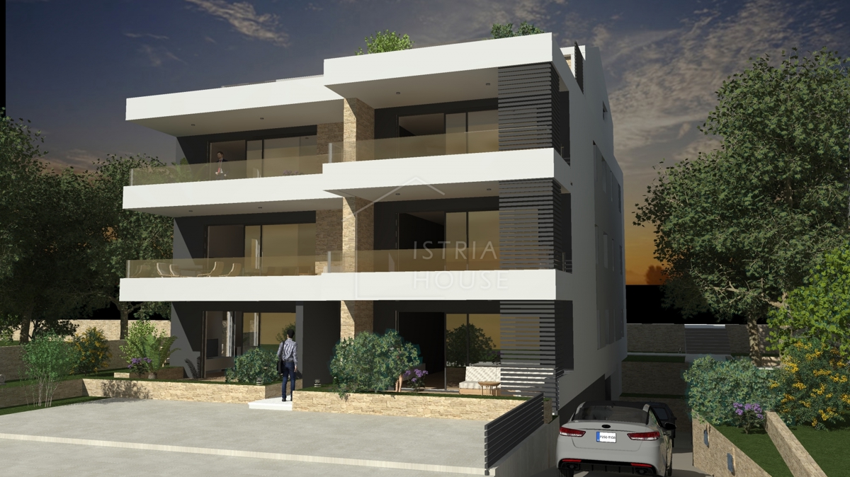 Rovigno, appartamento di lusso con vista