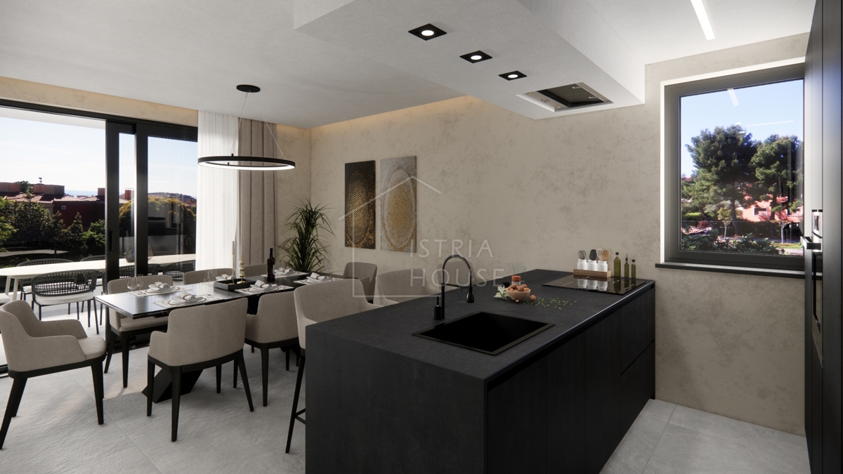 Rovigno, appartamento di lusso con vista