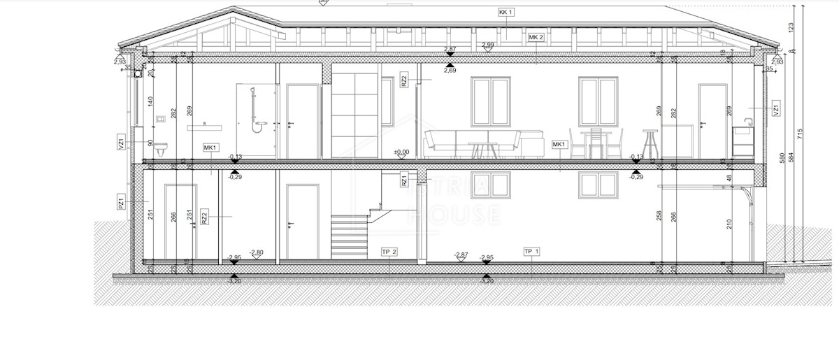 Visignano, casa bifamiliare con ampio terreno