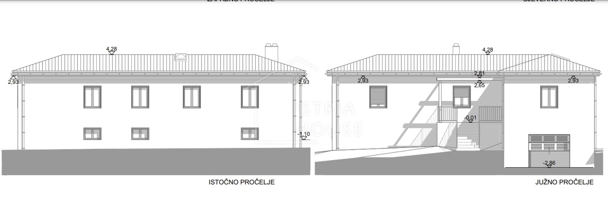 Visignano, casa bifamiliare con ampio terreno