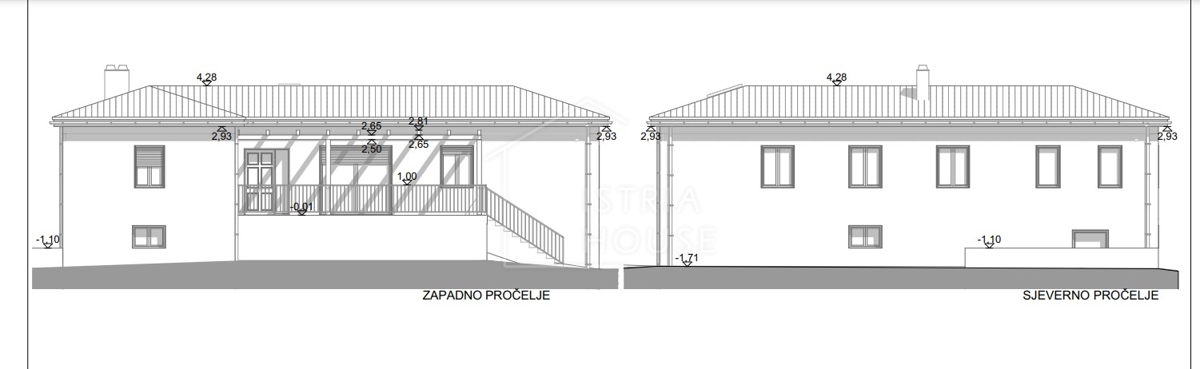 Visignano, casa bifamiliare con ampio terreno