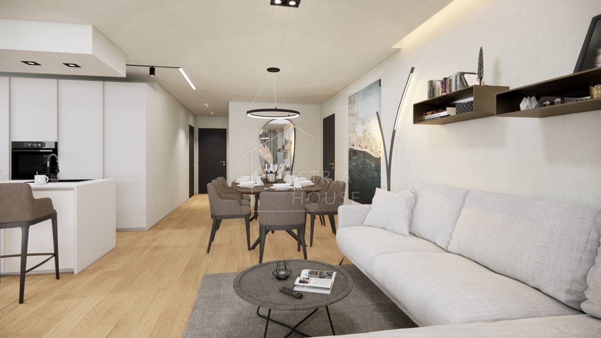 Rovigno, appartamento superbamente costruito