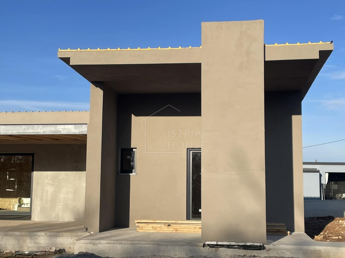Gimino, dintorni, casa moderna a basso consumo energetico con piscina