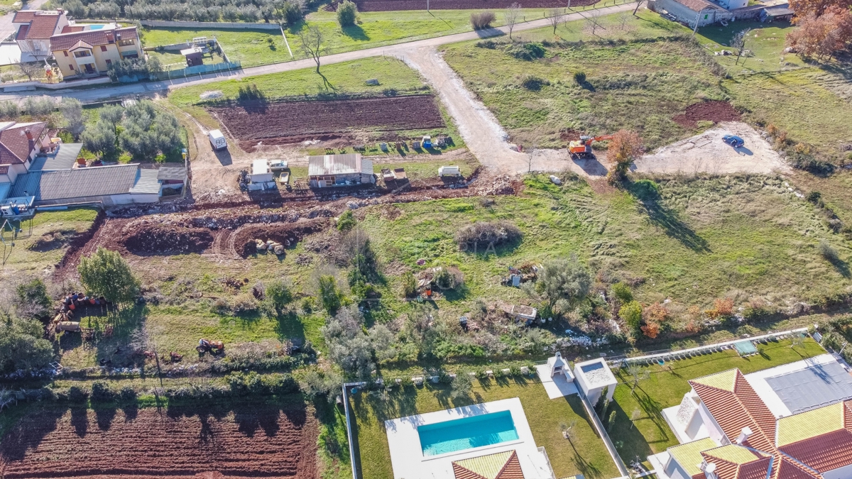 Poreč, dintorni, terreno edificabile con vista mare