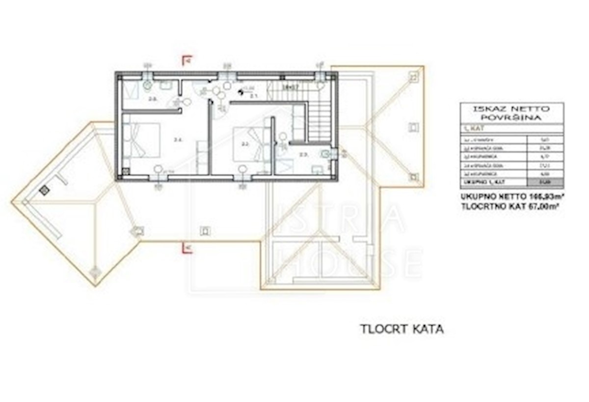 Rovigno, dintorni, casa moderna in costruzione