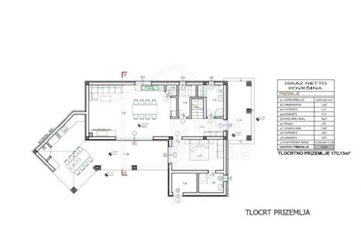 Rovigno, dintorni, casa in costruzione