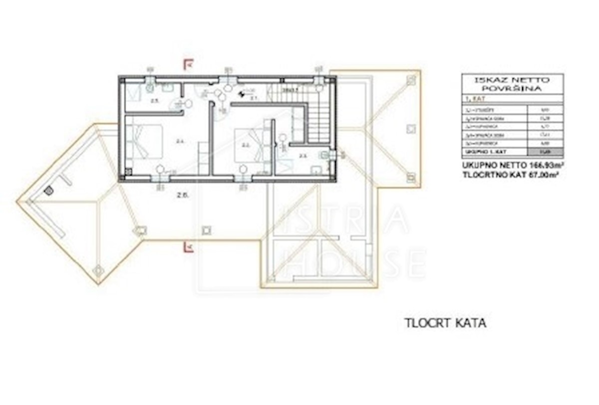 Rovigno, dintorni, casa in costruzione