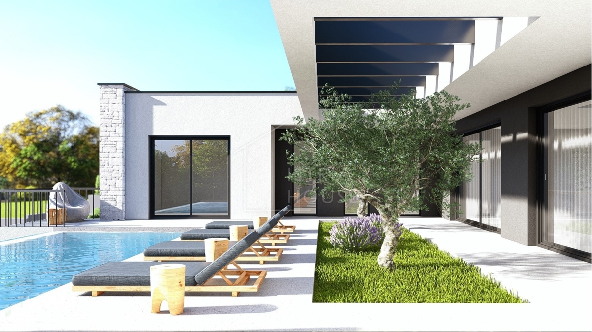 Rovigno, dintorni, nuova casa nella zona più ampia di Rovigno
