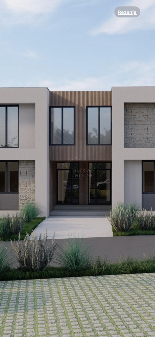 Rovigno, dintorni, appartamento in un nuovo edificio con giardino