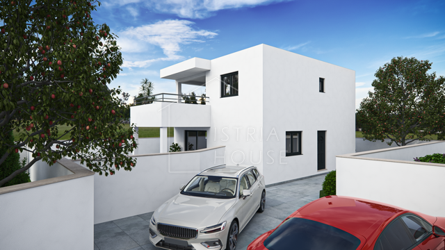 Dignano, una villa in un'area urbana