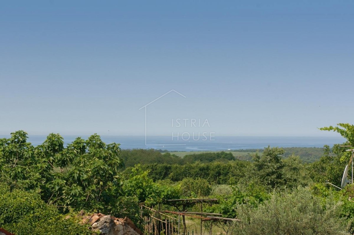 POREČ, dintorni - bella casa in pietra con vista mare