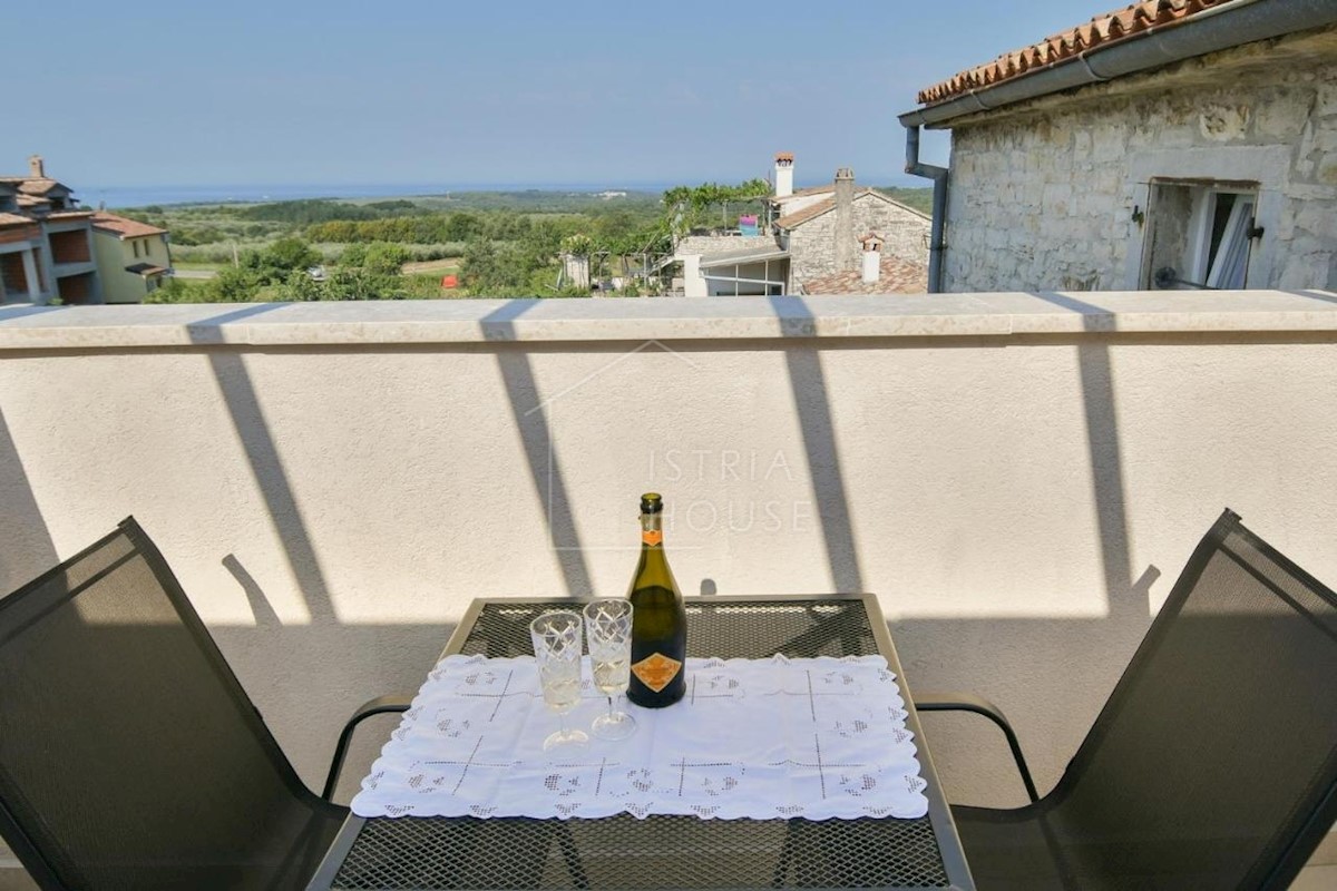 POREČ, dintorni - bella casa in pietra con vista mare