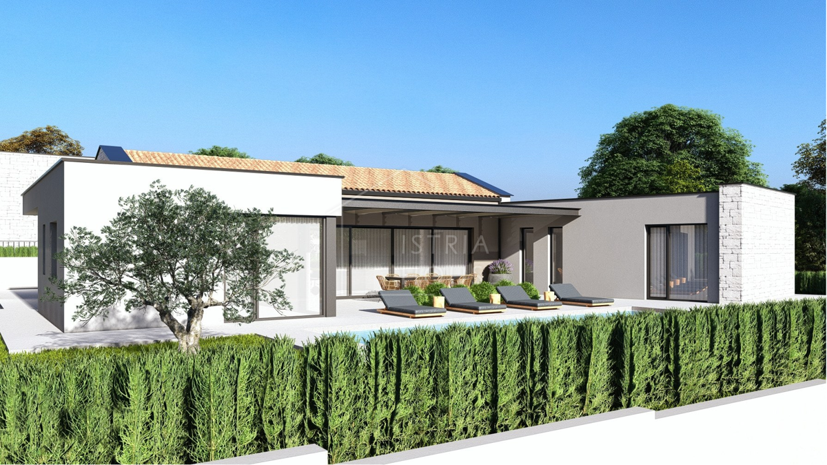 Rovigno, dintorni, nuova villa dal design moderno