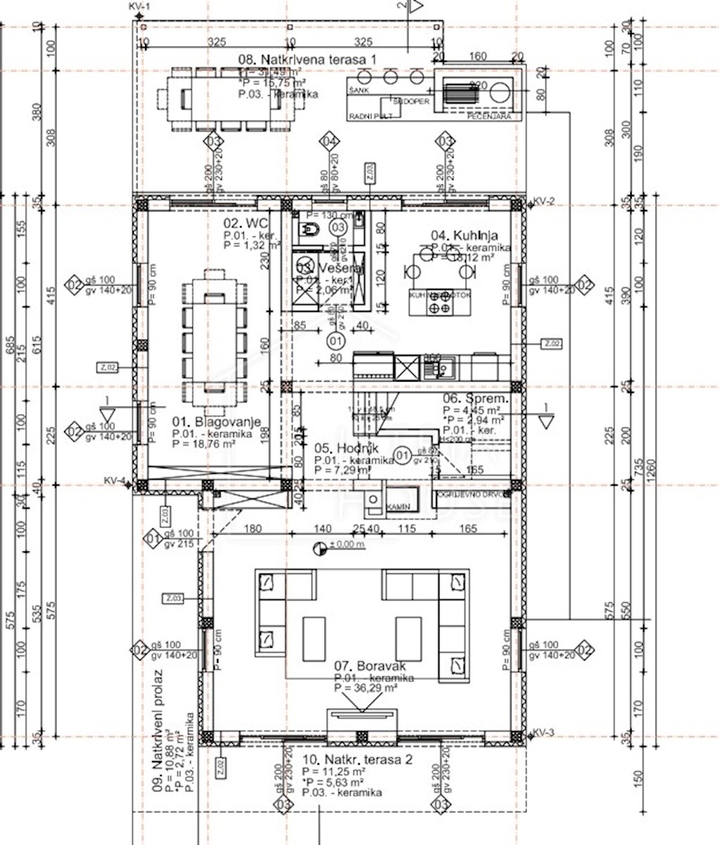 Svetvinčenat, dintorni, villa dal design moderno