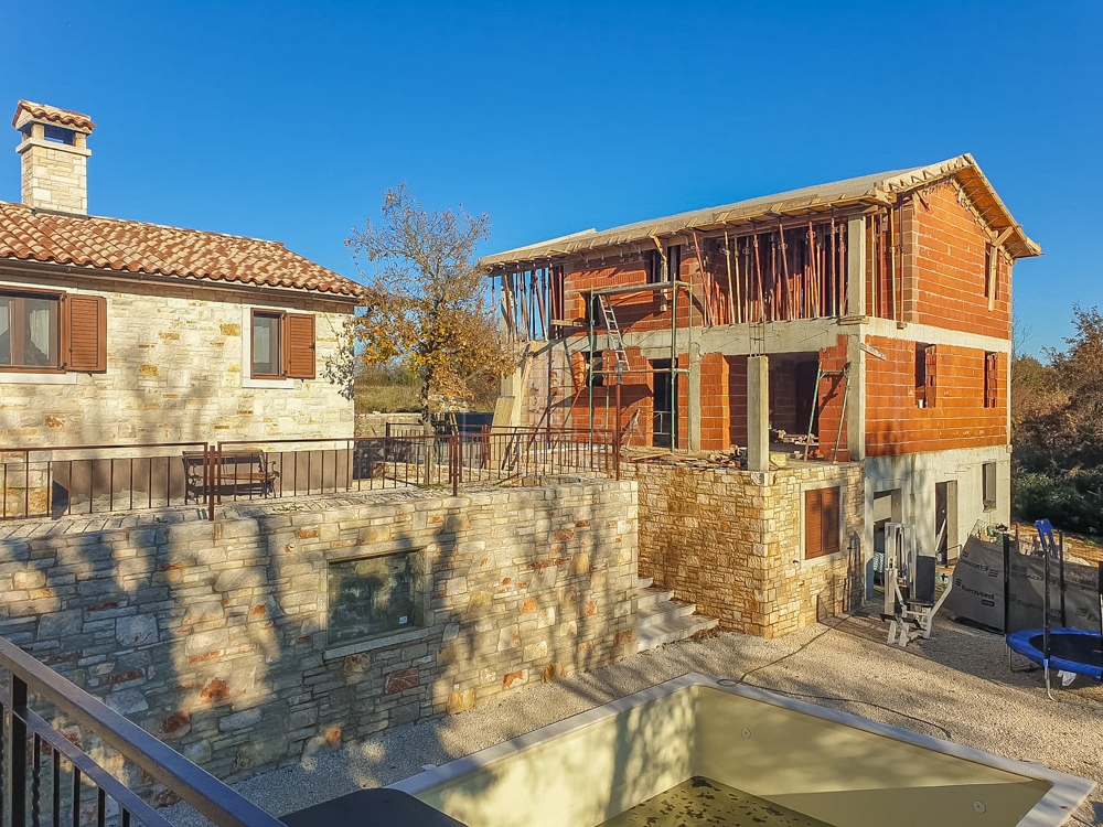 Barban, dintorni, casa con piscina