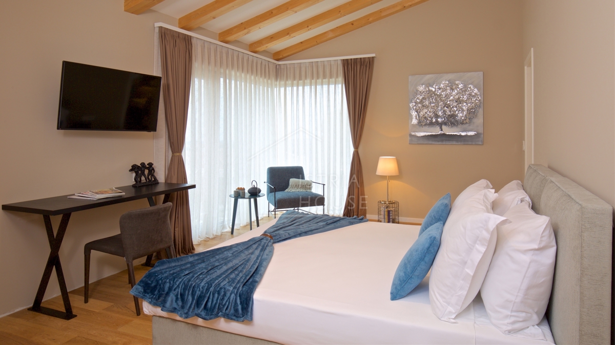 Verteneglio, una lussuosa villa con una bellissima vista sul mare