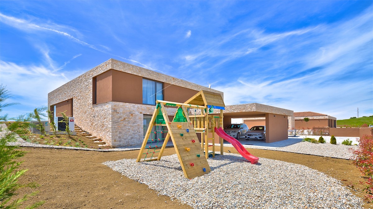 Verteneglio, una lussuosa villa con una bellissima vista sul mare