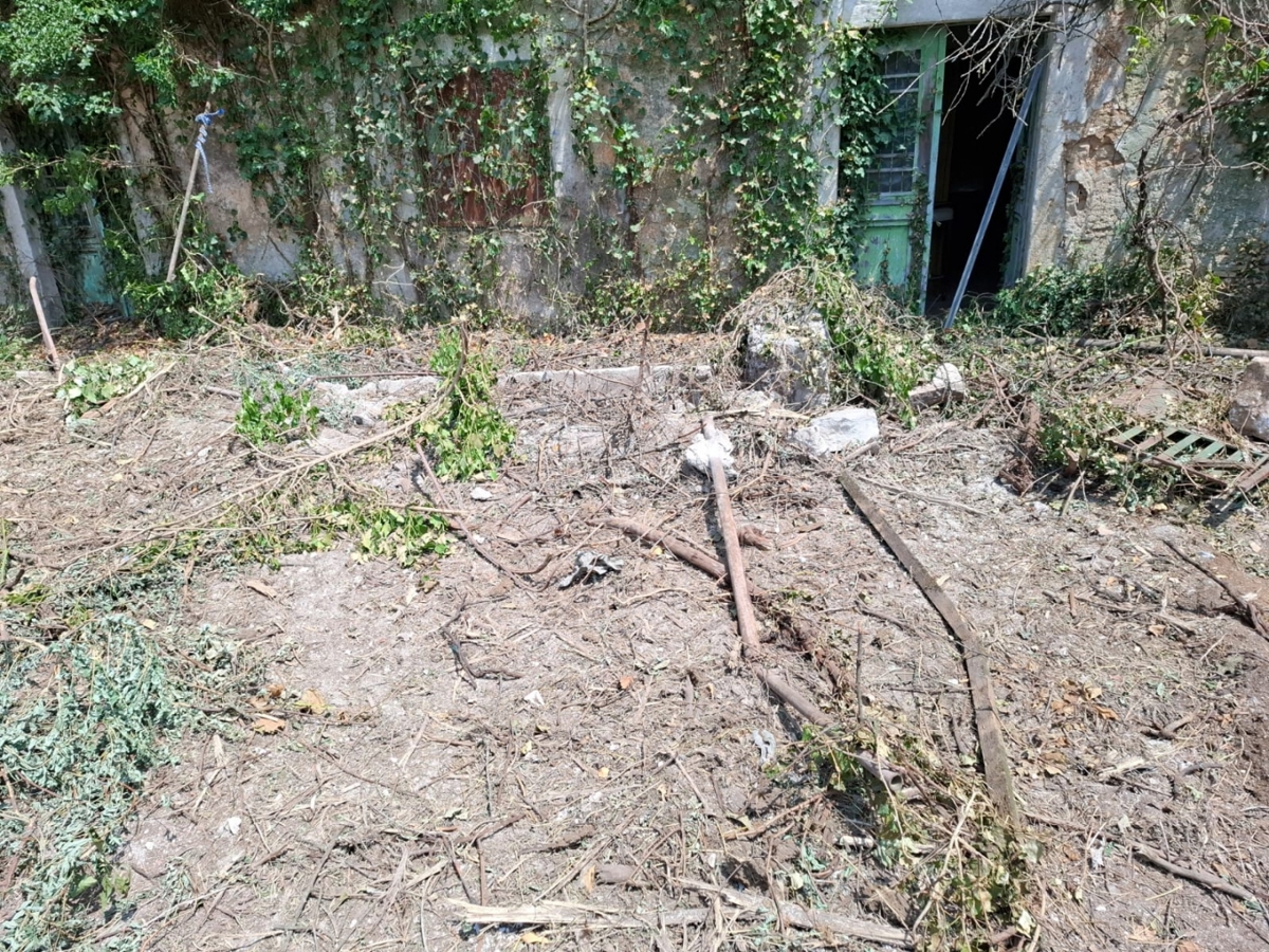 Bale, dintorni, grande appezzamento di terreno con casa da ristrutturare