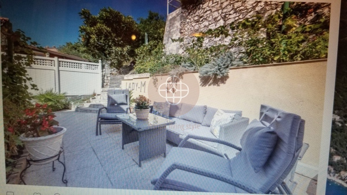 Appartamento di lusso con vista mare # Accesso indipendente, cortile privato + parcheggio! * ISTRIA, RABAC