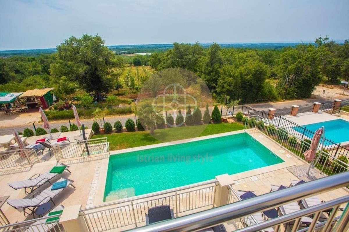 Una splendida villa con vista panoramica sul mare