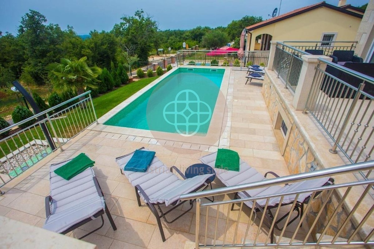 Una splendida villa con vista panoramica sul mare