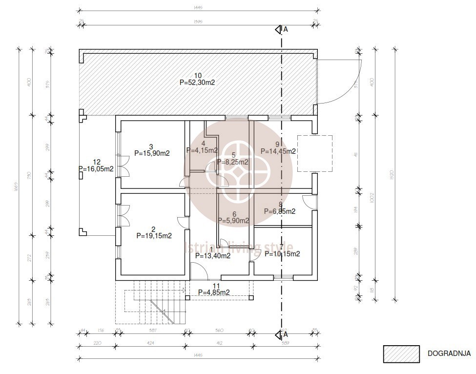 Casa residenziale con 2 unità abitative