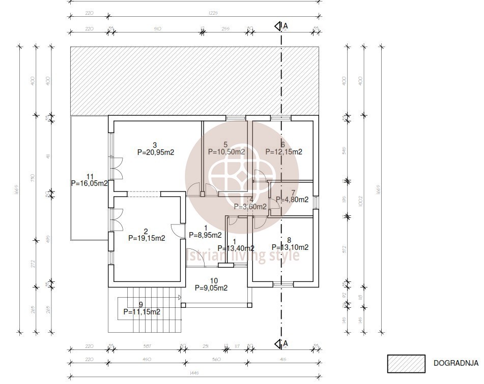 Casa residenziale con 2 unità abitative