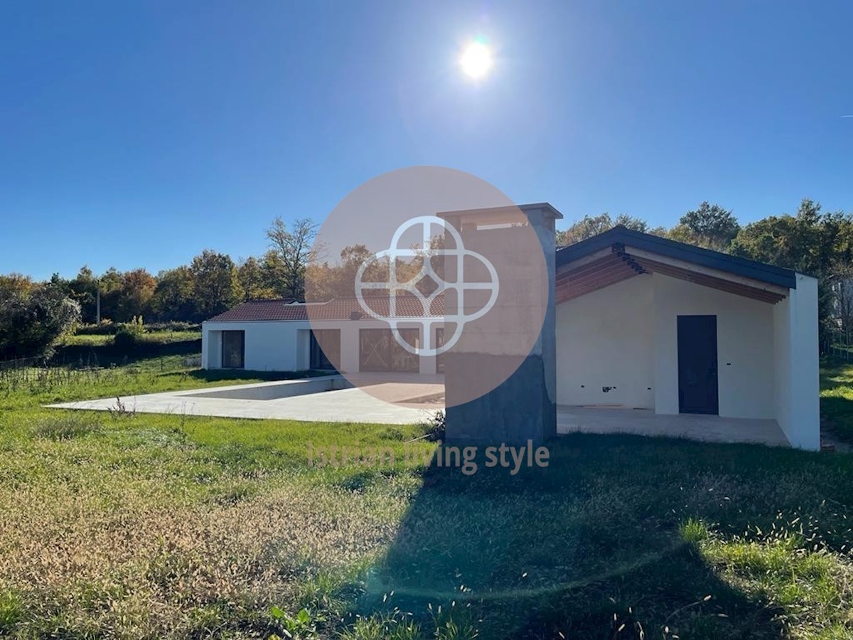 Casa da sogno con piscina in posizione esposta con vista Ucka