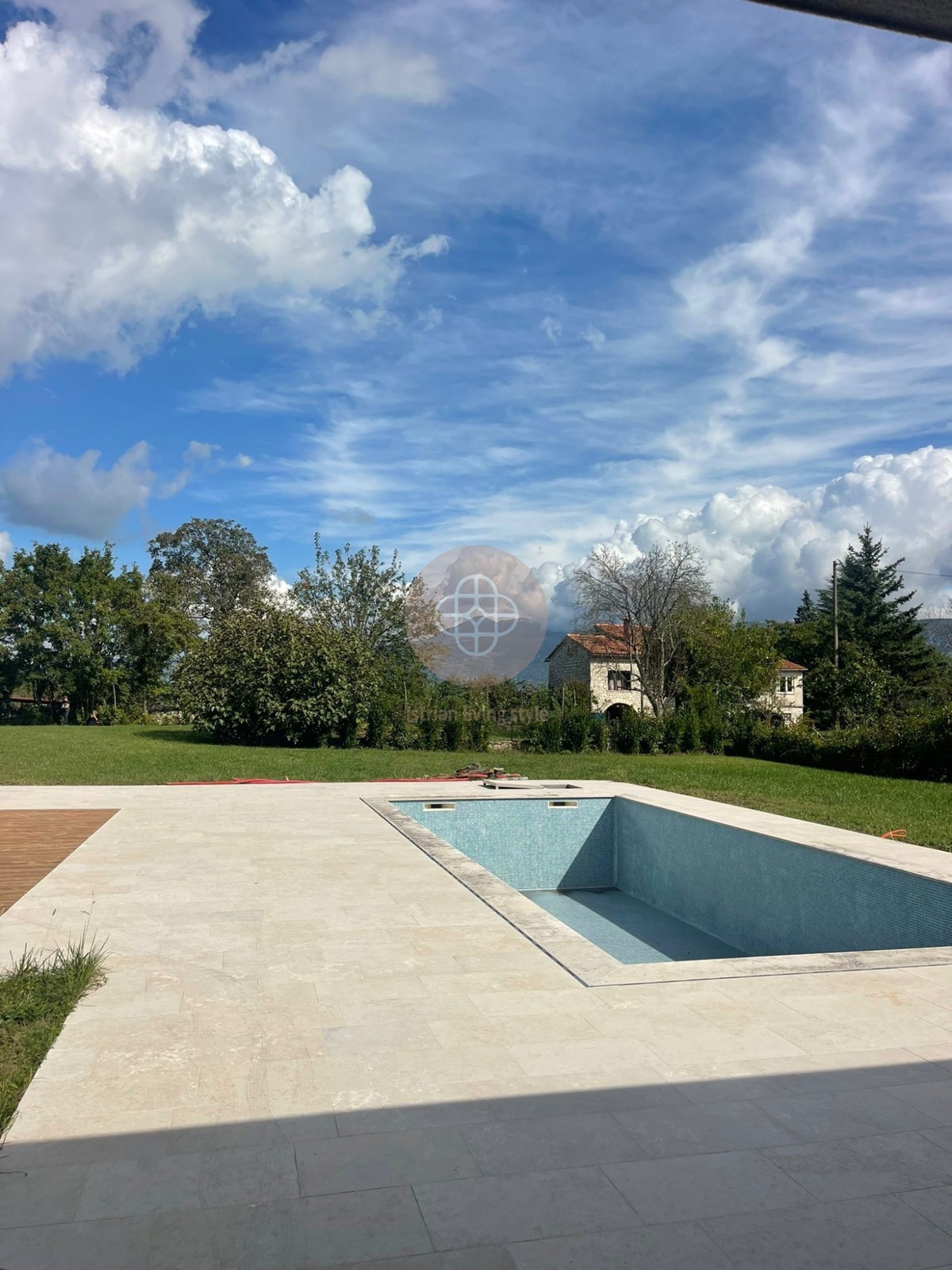 Casa da sogno con piscina in posizione esposta con vista Ucka