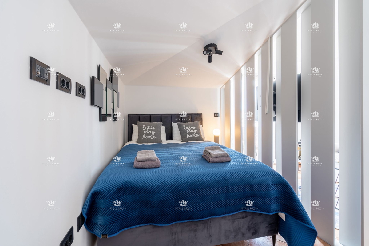 Istra, Rovinj, monolocale 32,45 m², balcone