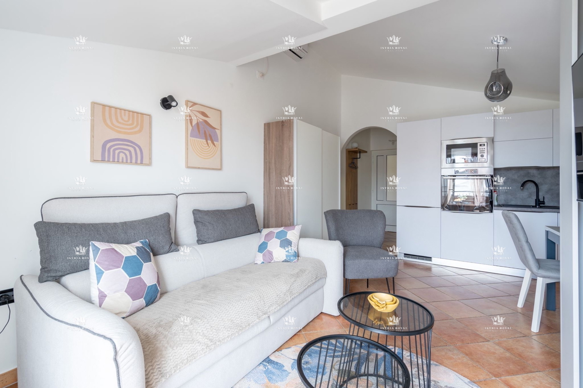 Istra, Rovinj, monolocale 32,45 m², balcone