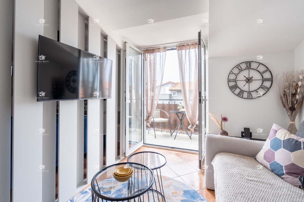 Istra, Rovinj, monolocale 32,45 m², balcone