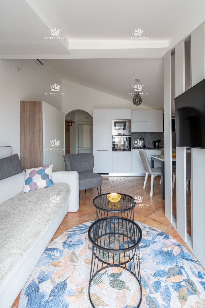 Istra, Rovinj, monolocale 32,45 m², balcone