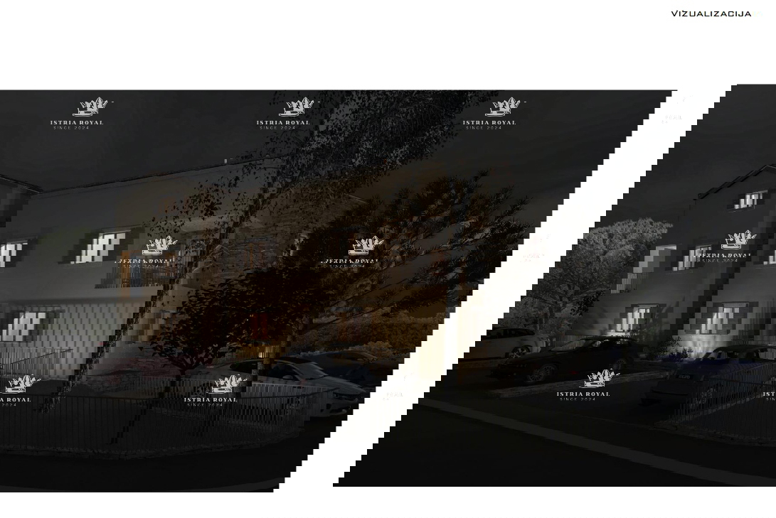 Poreč, Vranići, 4SB+DB, 226,14m2, vendita di una lussuosa villa bifamiliare.