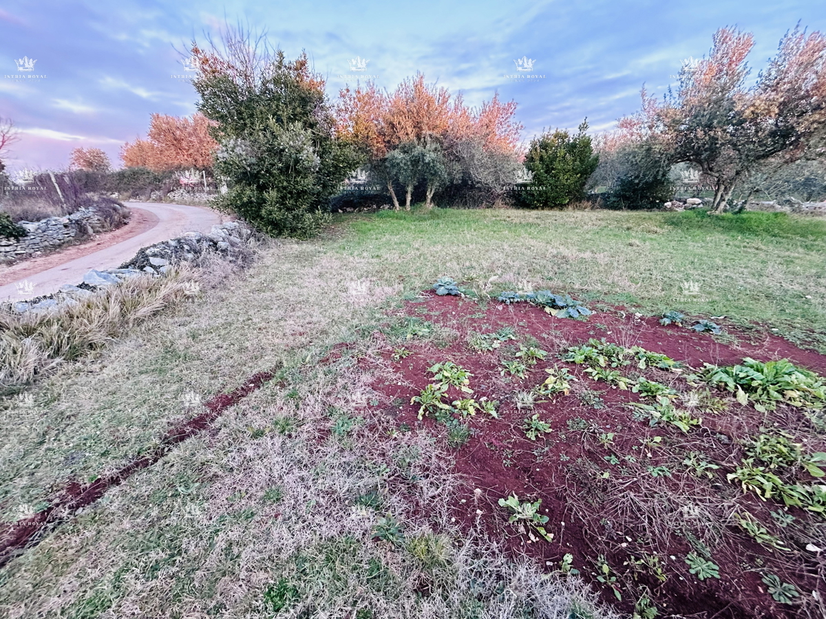 Terreno edificabile di 854 m² a Kaštel – Natura, Maslenik, Vicinanza al confine!