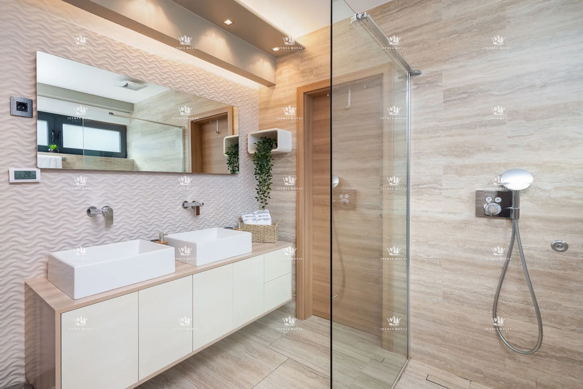 Villa di lusso con vista mare e piscina – Pag, 130 m dalla spiaggia