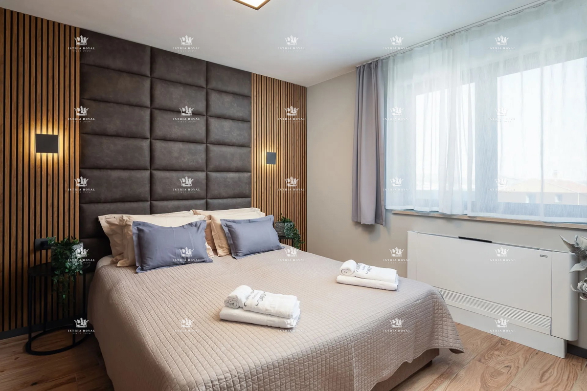 Villa di lusso con vista mare e piscina – Pag, 130 m dalla spiaggia