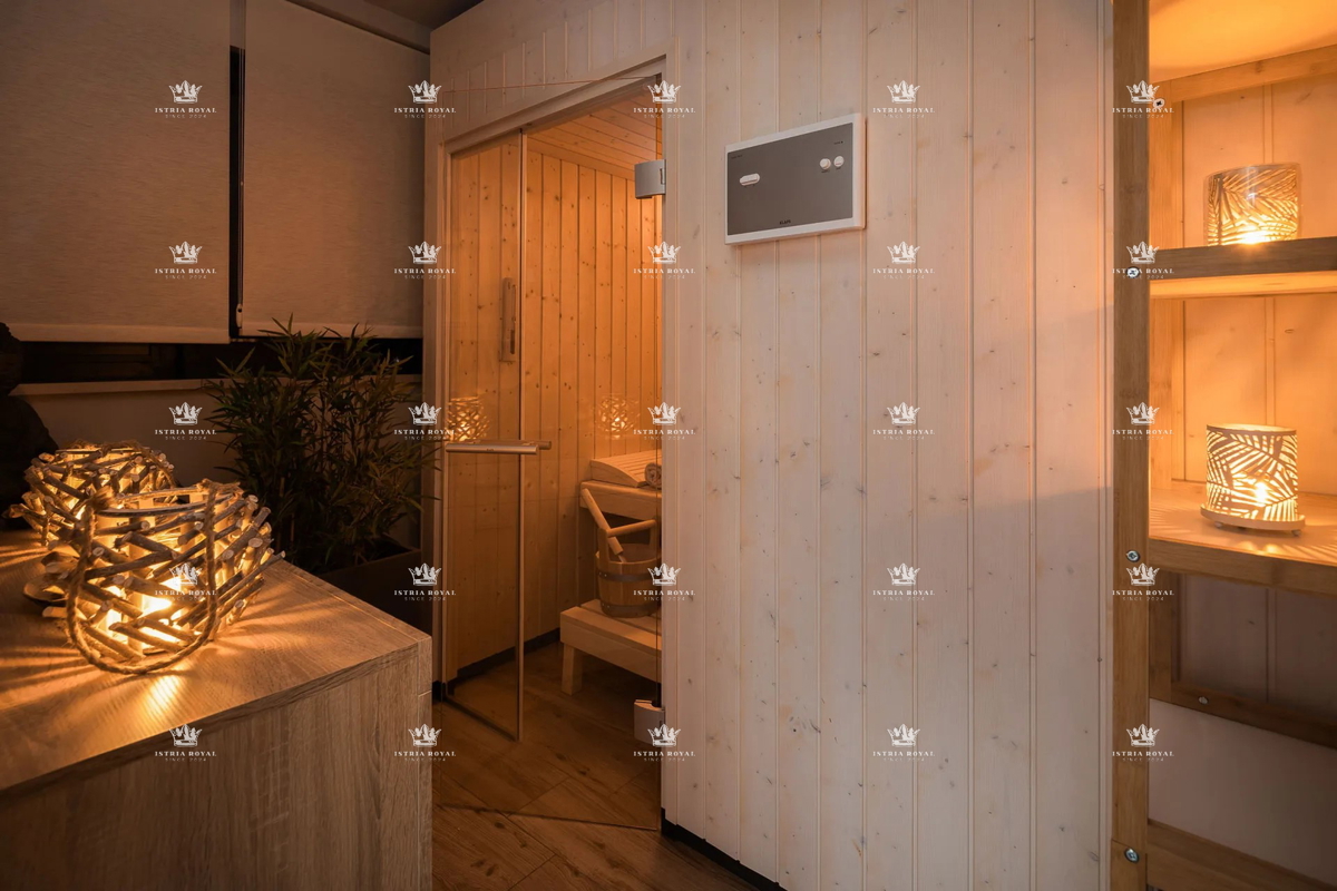 Villa di lusso con vista mare e piscina – Pag, 130 m dalla spiaggia