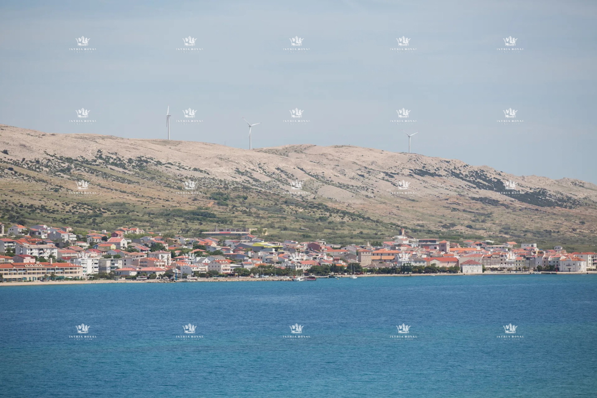 Villa di lusso con vista mare e piscina – Pag, 130 m dalla spiaggia
