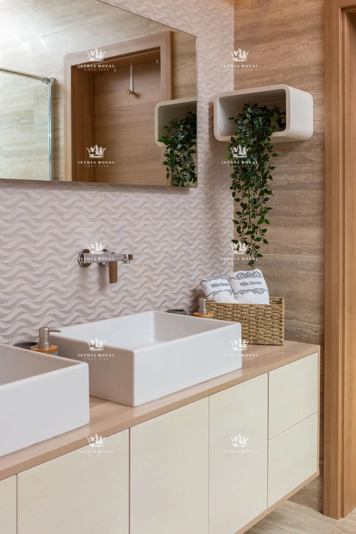 Villa di lusso con vista mare e piscina – Pag, 130 m dalla spiaggia