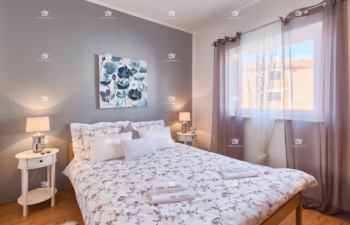 IN VENDITA – Villa di lusso con piscina e centro benessere a Pola, 260 m², 4 appartamenti, a 650 m dal mare