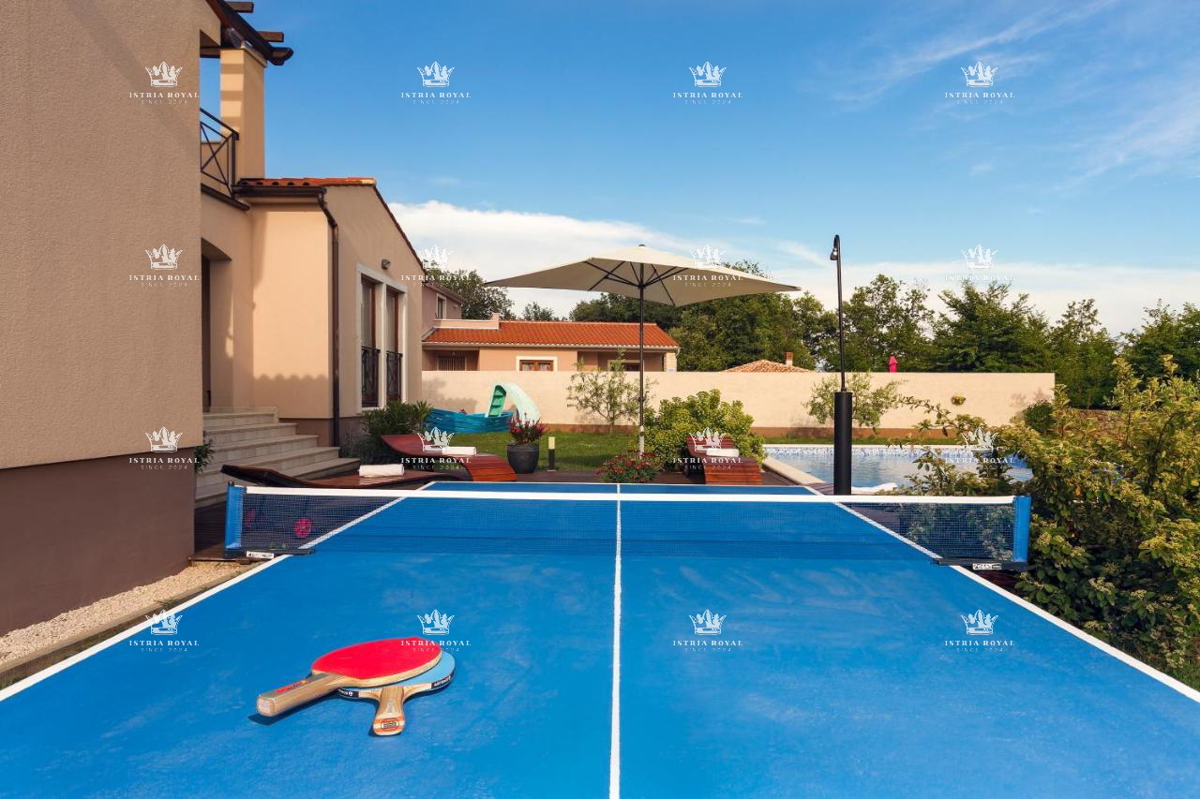 Vendita casa in Istria – Nuova costruzione con piscina a Valtura, 4 camere, a 2 km dal mare!