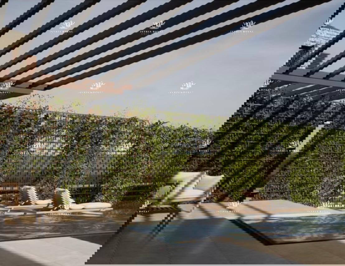 Istra, Vizinada, Bajkini, 3 lotti edificabili di 5172 m2, per 3 ville, vicino alla cantina Rossi, vista panoramica eccellente