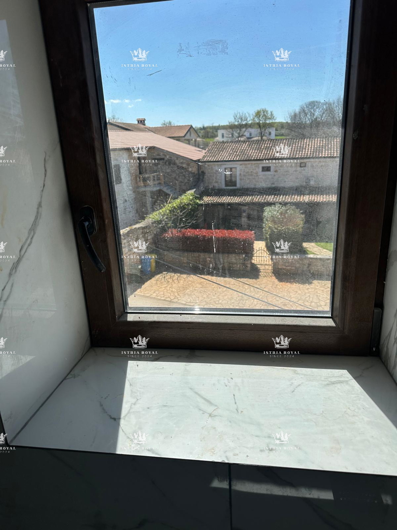 VENDITA ESCLUSIVA, ISTRIA, POREČ – GEDIĆI, CASA IN PIETRA ISTRIANA RISTRUTTURATA IN RIGA, 195m², 3CAM+SOGGIORNO, TERRAZZA 30m², VISTA MARE