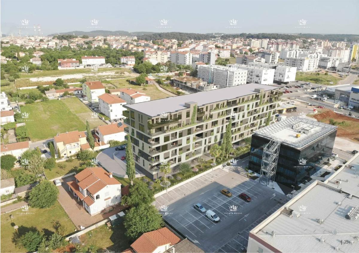 Spazio commerciale in posizione attraente in nuova costruzione - Investimento ideale, Istria, PULA!!