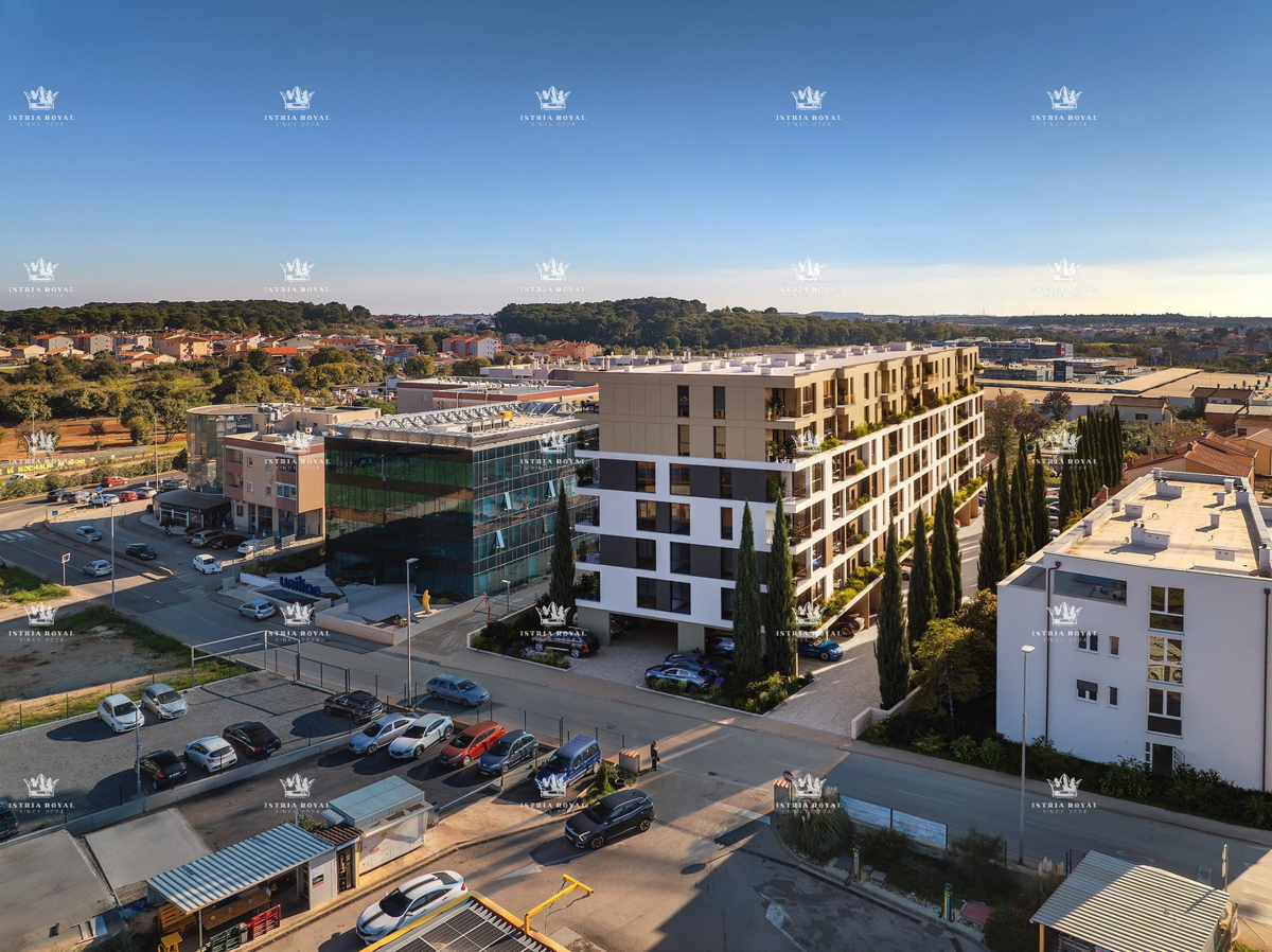 ISTRIA – PULA, MONVIDAL | Appartamento Moderno in Nuova Costruzione con Posto Auto e Ripostiglio | CHIAVI IN MANO!