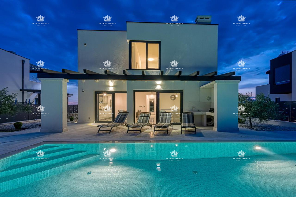 ISTRA, GALIŽANA – Villa di lusso indipendente con piscina, 150 m², 3 camere da letto – IN VENDITA!